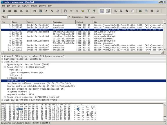 Wireshark Capture Sample